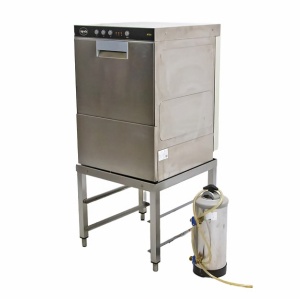 Машина посудомоечная фронтальная Apach AF501 + подставка + водоумягчитель (без дозат,без помпы)