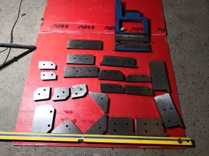 Ножи реза швеллера и двутавра №20-30 для нг5224