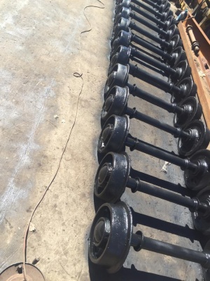 Колесные пары на вагонетку