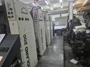 Офсетная печатная машина Man Roland 204, 2006 г.в