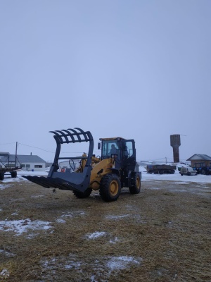 Захват для силоса и сенажа для Shantui, JCB, Mitsuberg и других