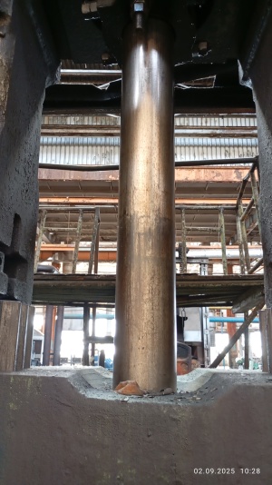 Молот штамповочный паровоздушный