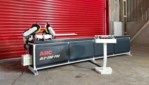 Усозарезной торцовочный двухпильно-сверлильный станок AHC Makina Alu200PRO