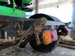 Разбрасыватель удобрений МВУ-1100 на базе УАЗ