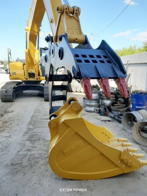 Захват для камней, леса на экскаватор 15-50 тонн