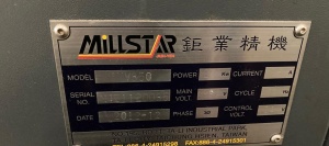 фрезерный обрабатывающий центр MILLSTAR BMV850