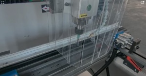 4-осевой фрезерный станок с ЧПУ для обработки алюминия SKX1-600