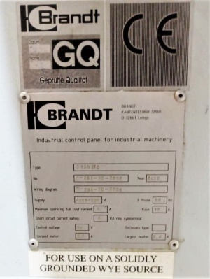 Кромкооблицовочный станок BRANDT AMBITION 1210 D.KDN 210