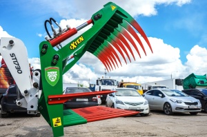 Вилы навозные для погрузчика LiuGong, Mitsuberg, Terex и других