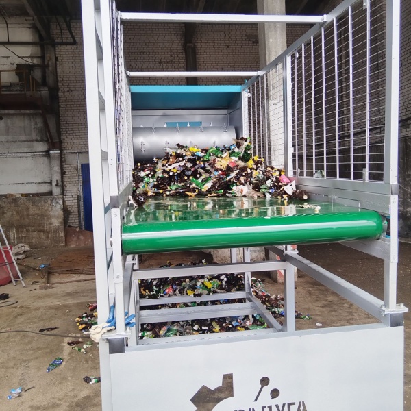 Кипоразбиватель для прессованных ПЭТ бутылок