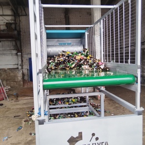 Кипоразбиватель для прессованных ПЭТ бутылок