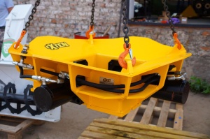 Сваескусыватель на экскаватор-погрузчик CASE, MST, BULL и другие