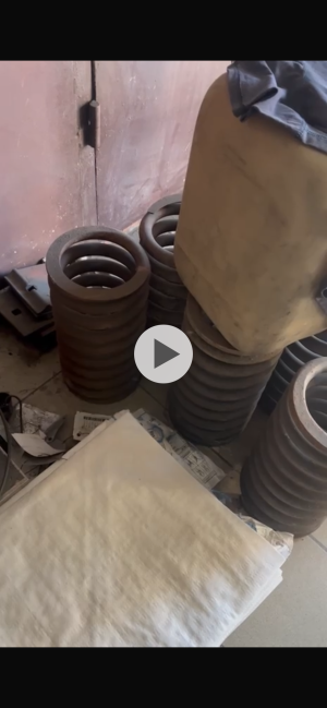 Пружина для грохота ГВЧ-62; Гисл-71