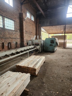 Линия распиловки тонкомера Lignuma