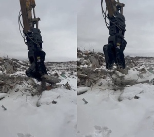 Универсальные гидроножницы на экскаватор Doosan, Huyndai, Komatsu и других