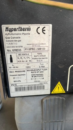 МТР под лист 2-6 м плазменная резка Hypertherm HyPerformance HPR 400 XD