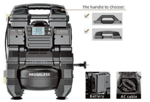 Бесщеточный воздушный компрессор