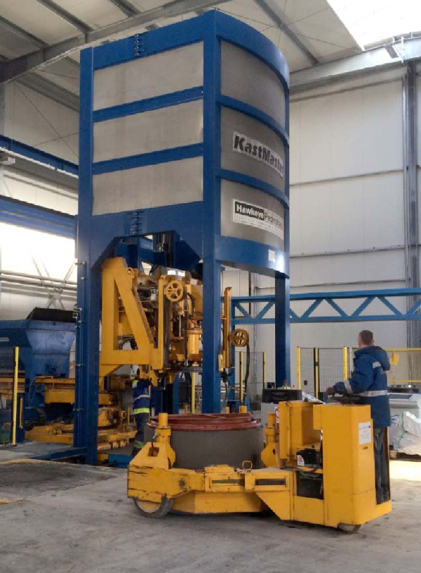 Оборудование для производства бетонных труб, VIHY Kastmaster, Afinitas