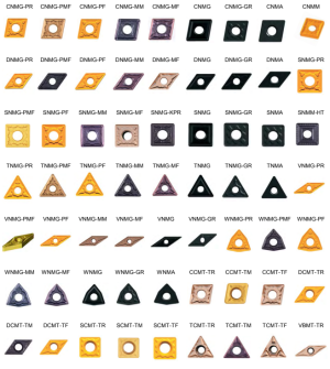 Токарные пластины ISO