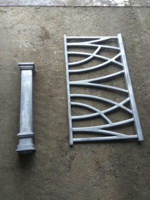 Столбы чугунные