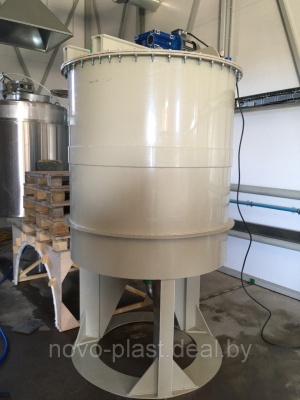 Реактор с мешалкой для агрессивных сред