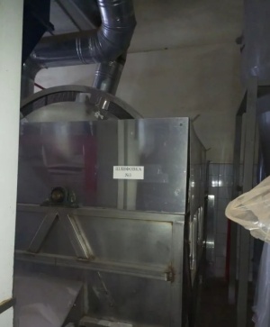 Установка для шлифовки зерна