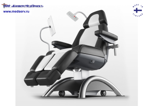 Кресло-кушетка для пациента Capre RC1 производства Lojer, Финляндия - комфорт при длительном нахождении пациента