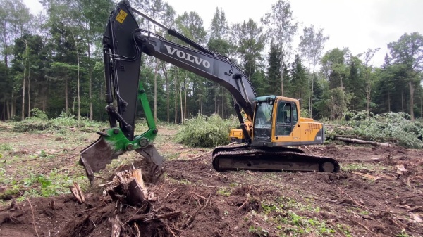 Корчеватель пней для экскаватора Case, LiuGong, Komatsu и других