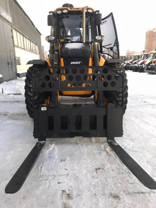 Паллетные вилы для экскаватора погрузчика Hidromek, MST, Sany и других