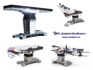 Операционный стол (Grand) Promerix универсальный многофункциональный электрогидравлический, Merivaara, Финляндия