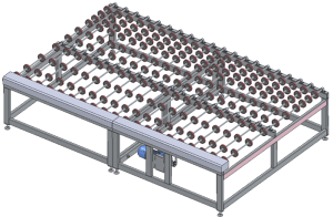 Горизонтальная автоматическая линия для ламинирования стекла JС – 2035