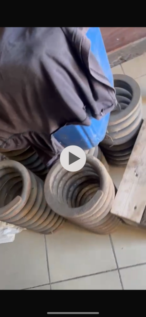 Пружина для грохота ГВЧ-62; Гисл-71