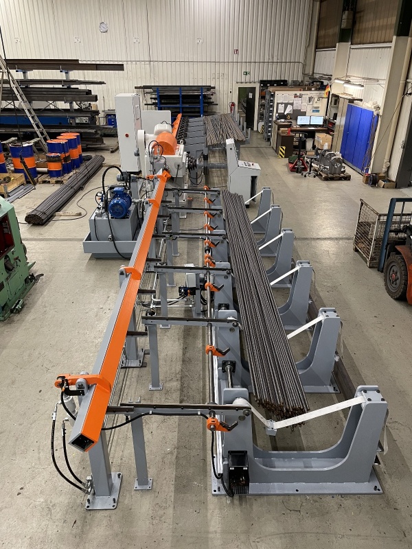 7 валковая правильная машина для прута Kieserling WRUN 1 - полная линия Пр 693