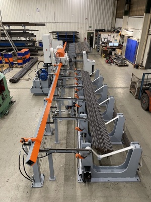 7 валковая правильная машина для прута Kieserling WRUN 1 - полная линия Пр 693