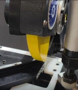 Усозарезной одноголовый 3-х операционный станок по алюминию