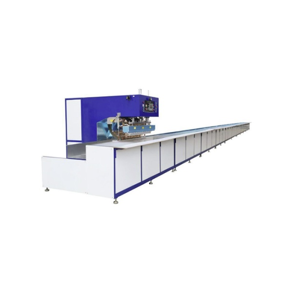 Автоматический станок ТВЧ для сварки ПВХ-брезента HR-15KWA- 15m