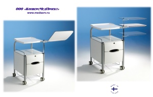 Тумбочка медицинская прикроватная Ada, Lojer (Merivaara), Финляндия