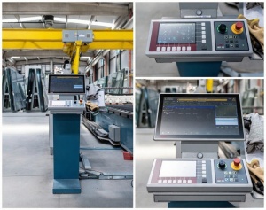 Автоматическая линия для резки флоат-стекла и многослойного (триплекс) стекла LISEC GFB-60/30RE-S