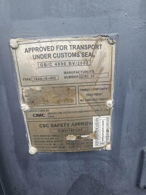 Рефрижераторные контейнеры