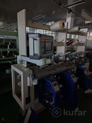 МАШИНА ДЛЯ ПРОИЗВОДСТВА НИТЕЙ С ЭЛАСТОМЕРАМИ