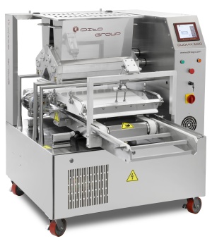 Двубункерная тестоотсадочная машина Duomix. Отсадка