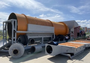 Скруббер бутара СБ-400 для добычи золота