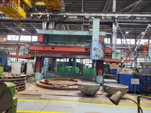 Двухстоечный токарно-карусельный станок 1563