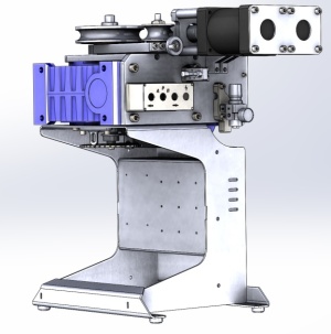 Станок гибочный бездорновый для гибки профильных и круглых труб Goliaf Flex-150