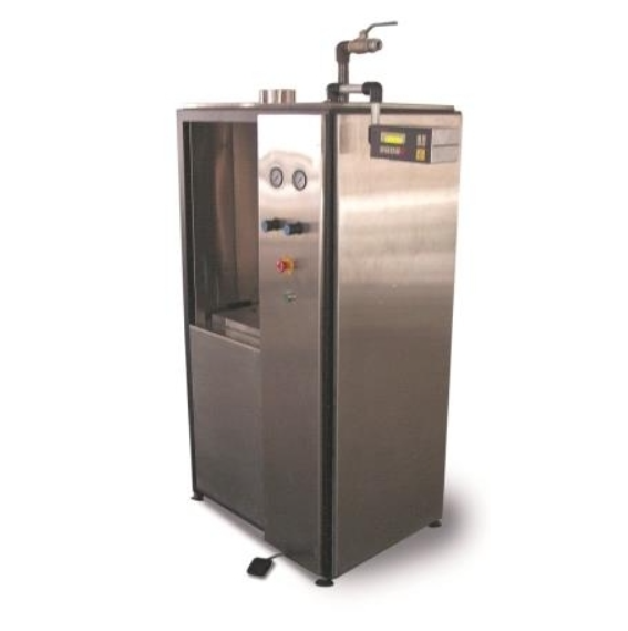 Вертикальная машина горячего лужения контактных площадок HAL 3040, CIF