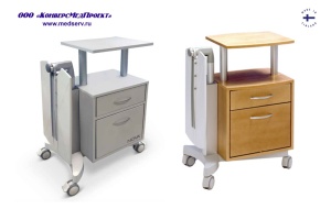 Тумбочки медицинские прикроватные Nova 2260 и Nova 2670, Lojer (Merivaara), Финляндия