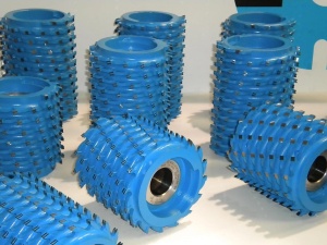 Строгальные многоножевые головы