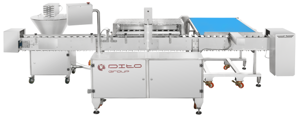 Линия для дозирования начинки, кремов, джемов