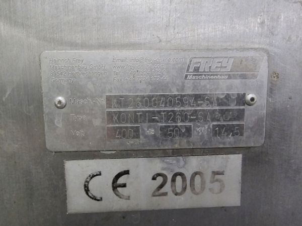 Шприц роторный для производства колбасных изделий Frey konti T-260