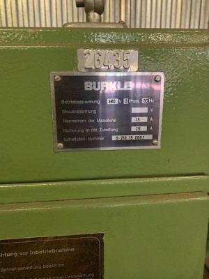 шлифовальный станок Burkle